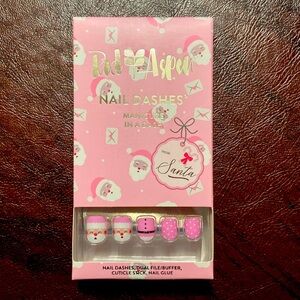 Red Aspen Nail Dash “Nancy made the nice list” Petite - NEW IN BOX